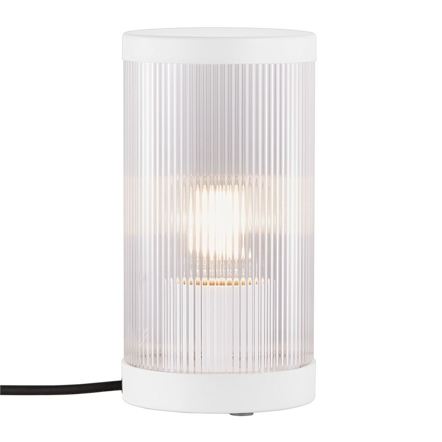 Coupar, Tischleuchte, Weiss - E27, IP54, max.25W