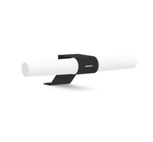 Helva Basic,  Doppel- Wandleuchte,Schwarz - LED Modul, 9W, IP44