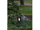 Laterne Serene - Outdoor, Schwarz, 45cm Höhe, Timerfunktion