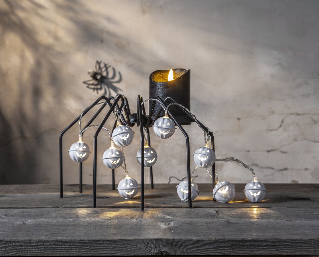 Lichterkette Halloween - IP20, Warmweiss, 10 LED'S
