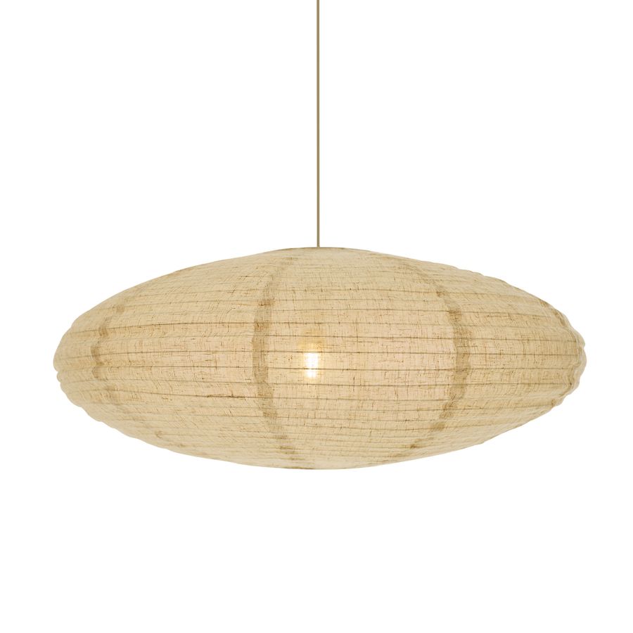 Lampenschirm Villo 60 Fabric Braun - IP20