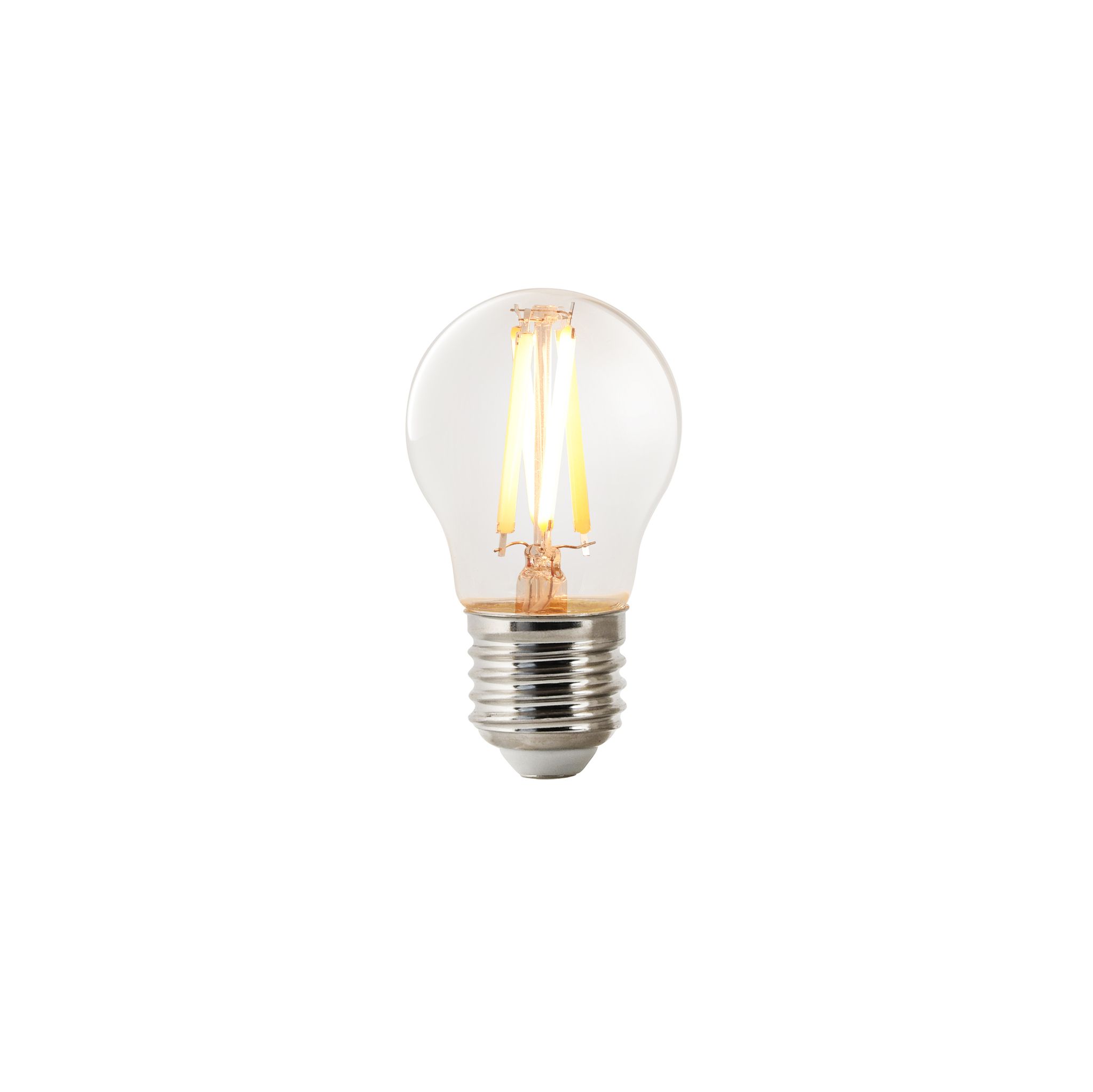 LED-Leuchtmittel Smart, E27, G45, Fil., Kl. - 4.7W ,2200-6500K, IP20