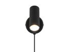 Wandleuchte Vico Schwarz - GU10, IP20, 230V