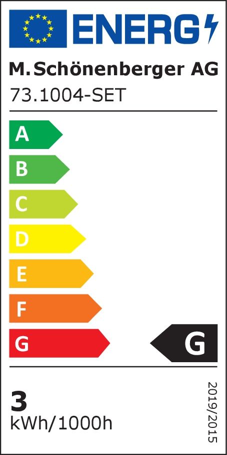 Spot de jardin à LED KOLIBRI-SET 3er - 3x3W, 3x100lm, 2700K, IP67, CRI 80, 38°, alu. eloxiert, nicht dimmbar, D=28mm, L=40mm