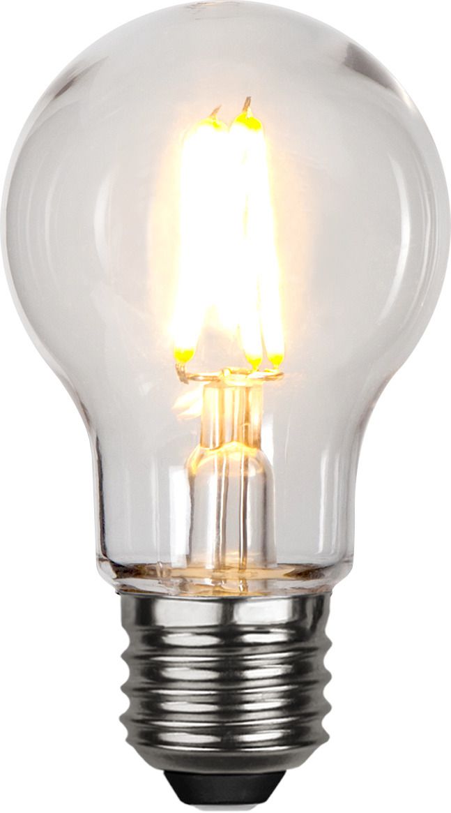 LED Leuchtmittel E27 A55 Outdoor Lighting PC Cover Filament - E27, 270Lm, 2700K, 2.4W, 230V