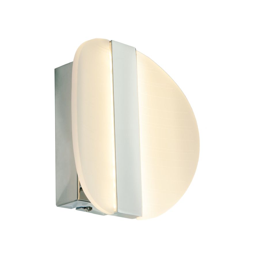 LED Wandleuchte Denver d:16cm - LED fest verbaut, 3000K, warmweiss