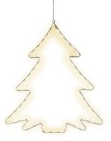 Silhouette Lumiwall - IP44, Warmweiss, 60 LED