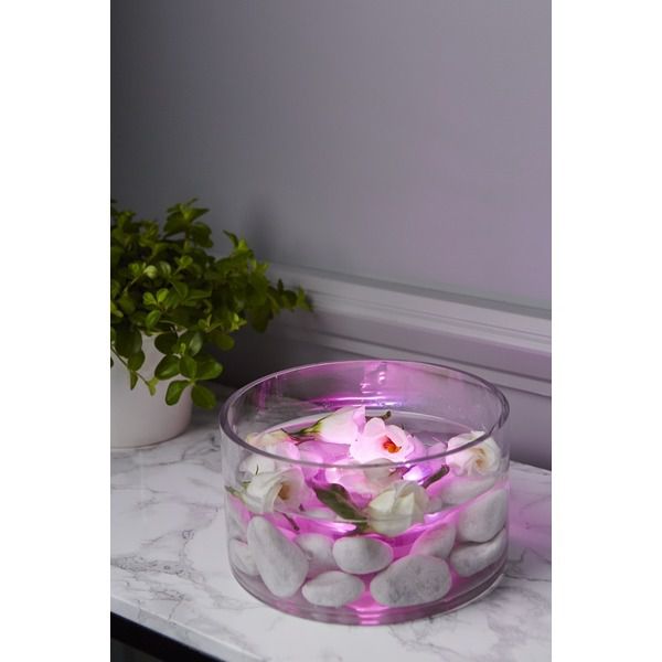 Candela d'acqua a LED - Outdoor, Transparent, 2.5cm Höhe, keine Timerfunktion