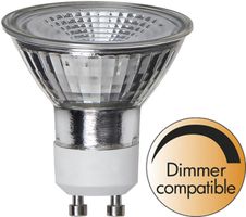 LED Leuchtmittel GU10 MR16 Spotlight Glass - GU10, 460Lm, 3000k, 4.8W, 220-240
