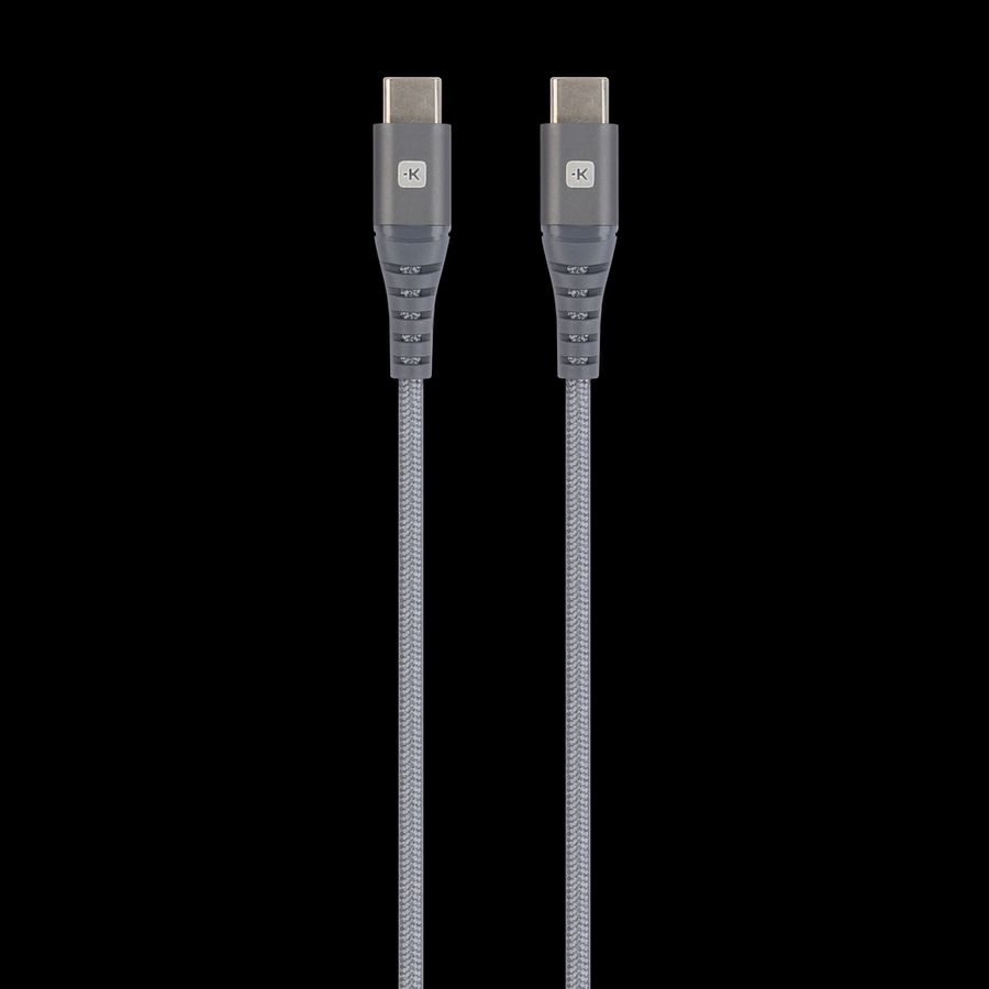 Charge'n Sync Typ-C - Charge‘n Sync Kabel, USB-C nach USB-C 2.0, 1.2m