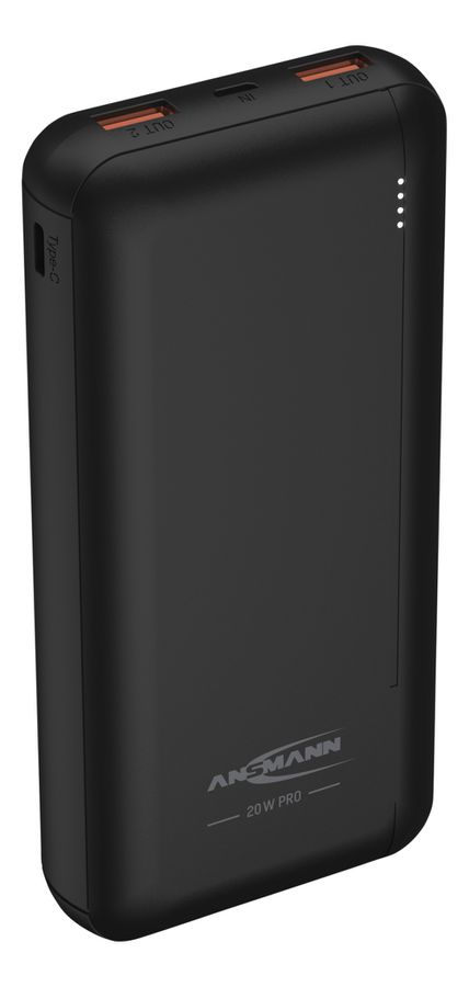 Powerbank 20000 mAh PB320PD - Quick Charge 3.0, Typ C und Power Delivery (PD) Protokoll sowie einer Kapazität von 20000 mAh