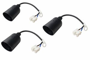 Set Renoverifassung E27 mit Schnellanschlussklemme 3er Set - Set Renoverifassung E27 mit Schnellanschlussklemme
