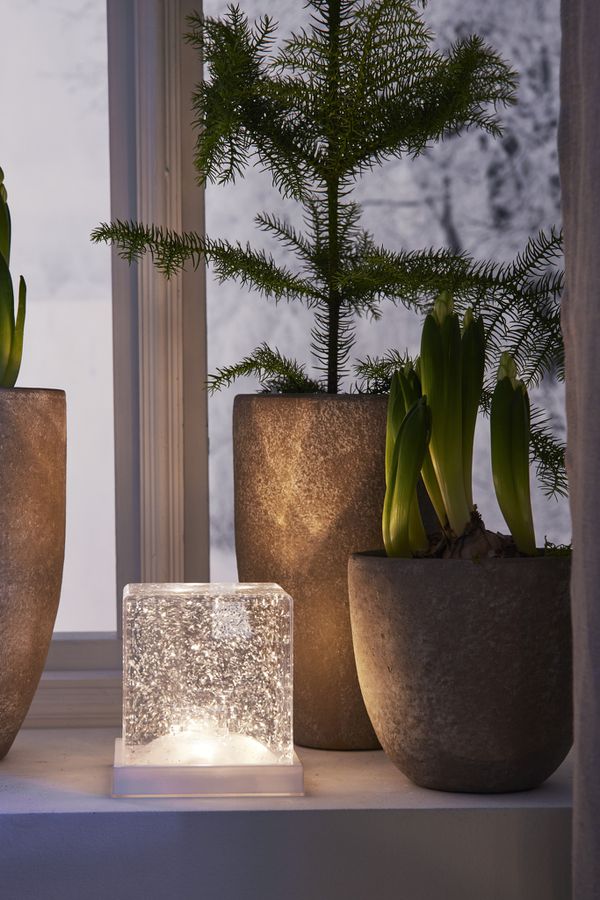 Indoor Decoration Frost - IP20, Warmweiss,Weiss