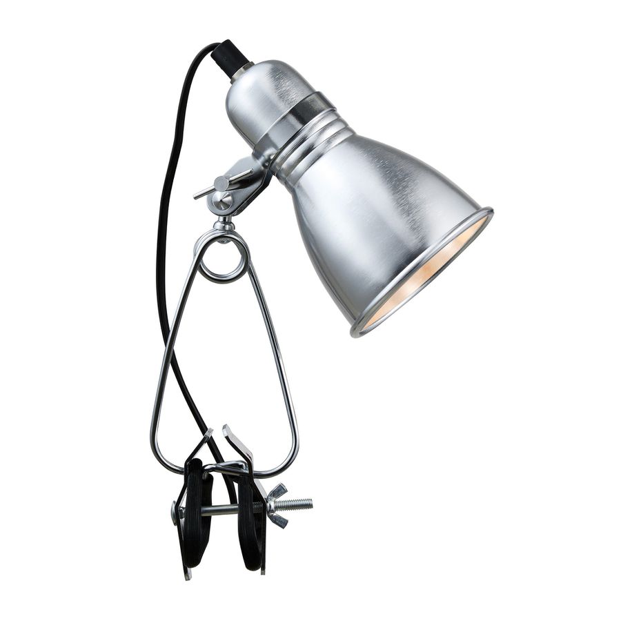 Photo, Klemmleuchte, Alu - E27, max. 40W, IP20