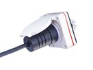 Stecker T13 IP55 schwarz - Stecker  Typ 13, L+N+PE, 10 A, 250 V IP55