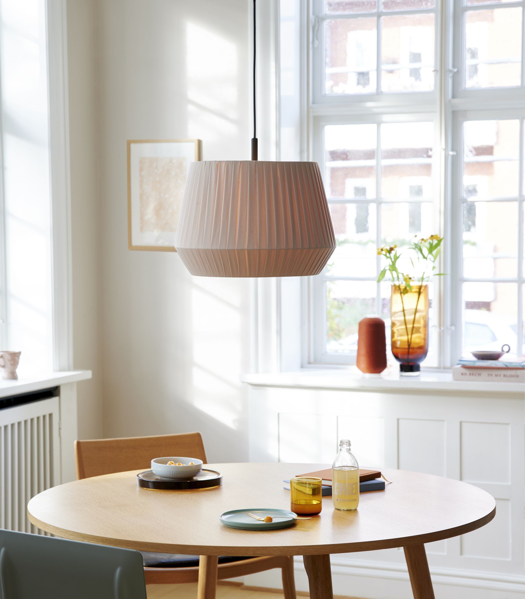Dicte 40 , Pendelleuchte, Beige - IP20, E27