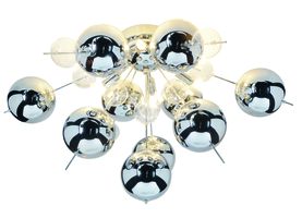 Deckenleuchte Explosion Copper - G9, max. 6x20W, IP20, chrom, nicht dimmbar, Leuchtmittel exklusiv, D=570mm, H=380mm