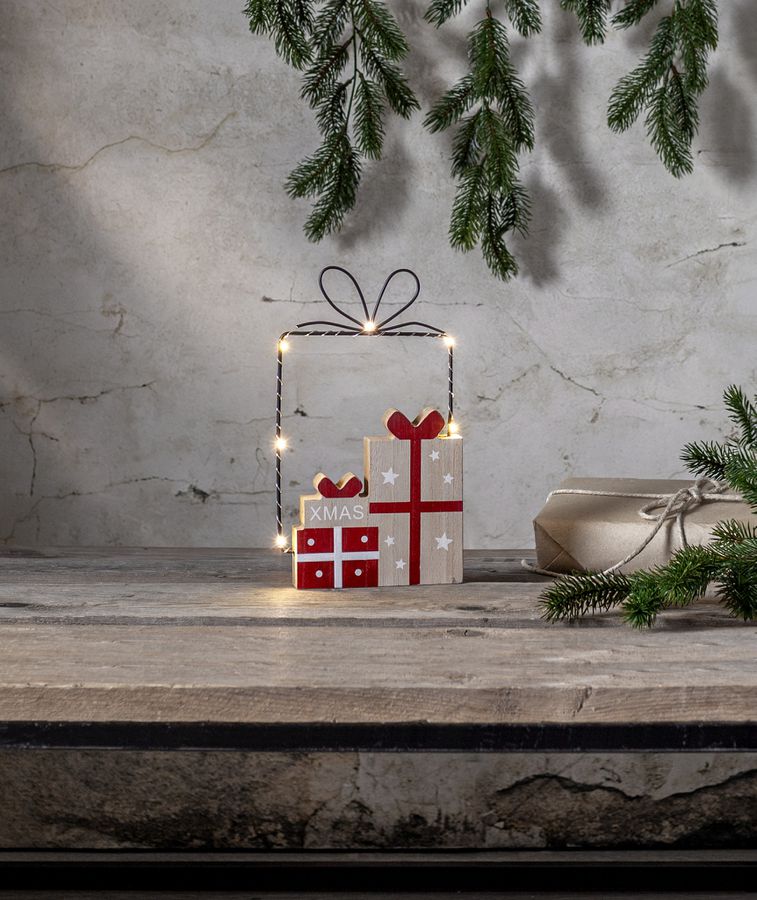 Indoor Decoration JOLLY - IP20, Warmweiss,Rot