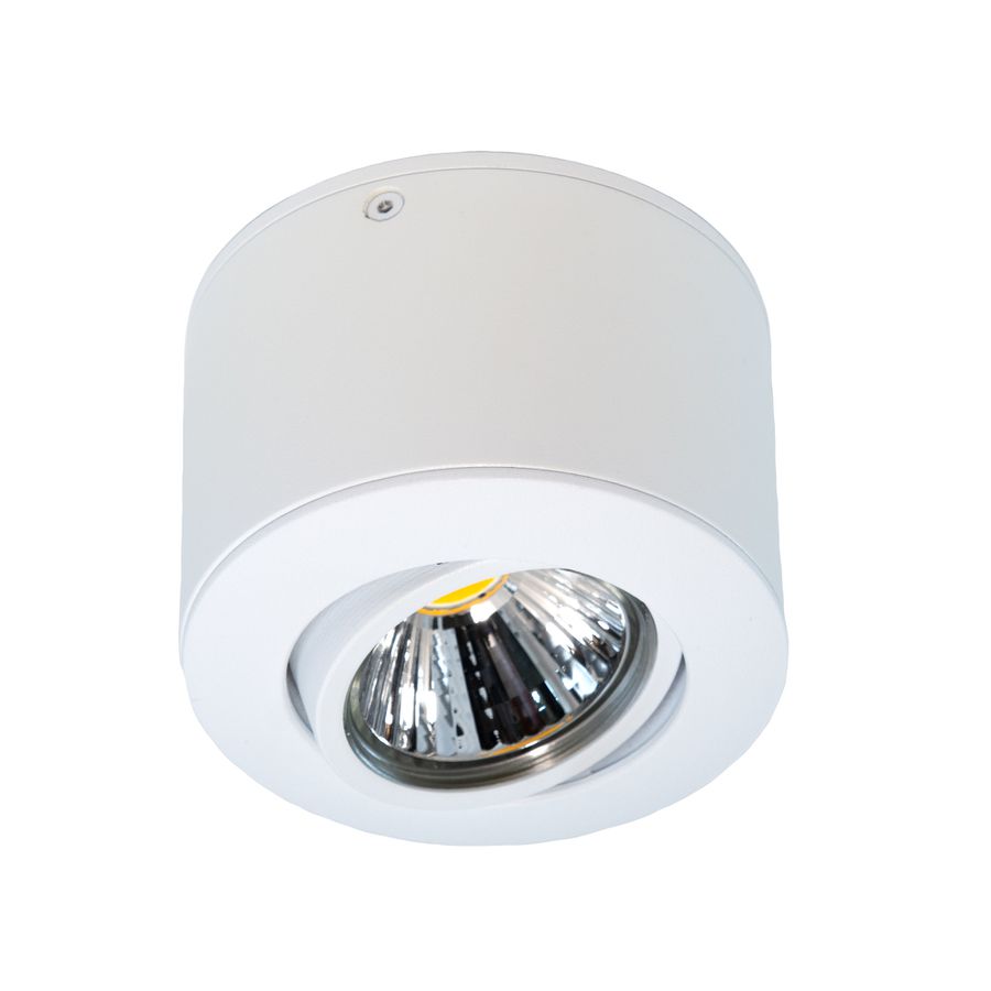 LED Aufbauspot ELLA - 8W, 850lm, 3000K, IP20, weiss-matt, dimmbar