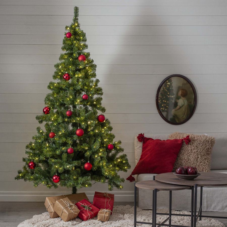 Künstlicher Weihnachtsbaum Ottawa - grün, 400 LED's, 210cm Höhe
