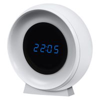 NIGHTLUX CLOCK WHITE - 5lm, 3000-6500K, 0.3W, 5V