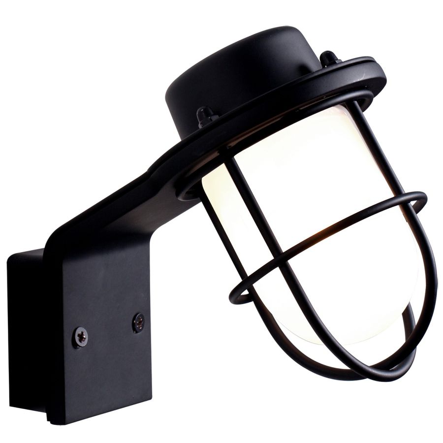 Marina, Wandleuchte, Schwarz - G9, max. 40W, IP44