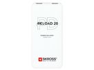 Powerbank RELOAD 20 PD - Kapazität: 20000mAh/74Wh, USB-C PD (fast charge), inkl. Micro USB Kabel, vorgeladen, weiss