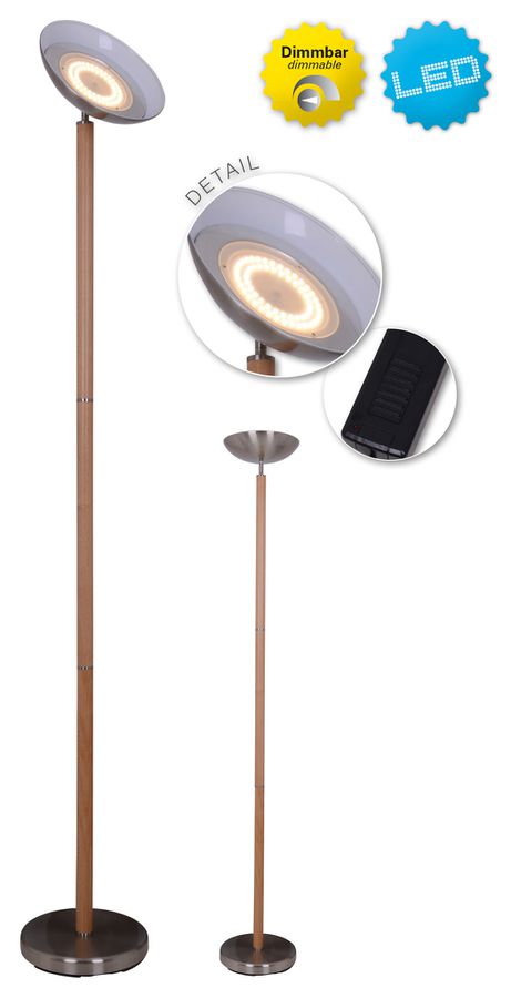 LED Stehleuchte h: 192cm Matilda - LED fest verbaut, 29W, IP20