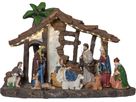 Decorative Scenery Nativity - IP40, Warmweiss, 19 LED's