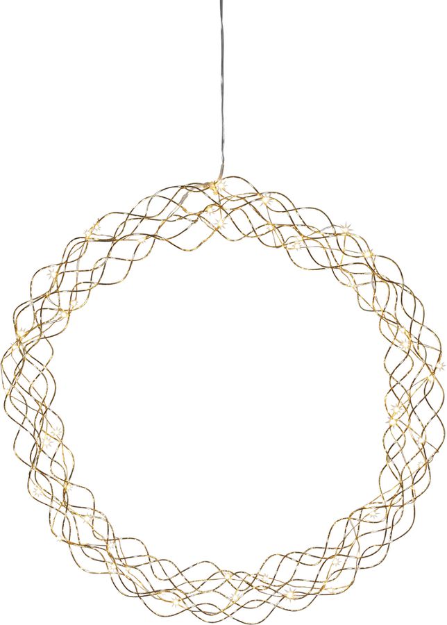 Hängende Dekoration Curly - IP20, Warmweiss, 50 LED