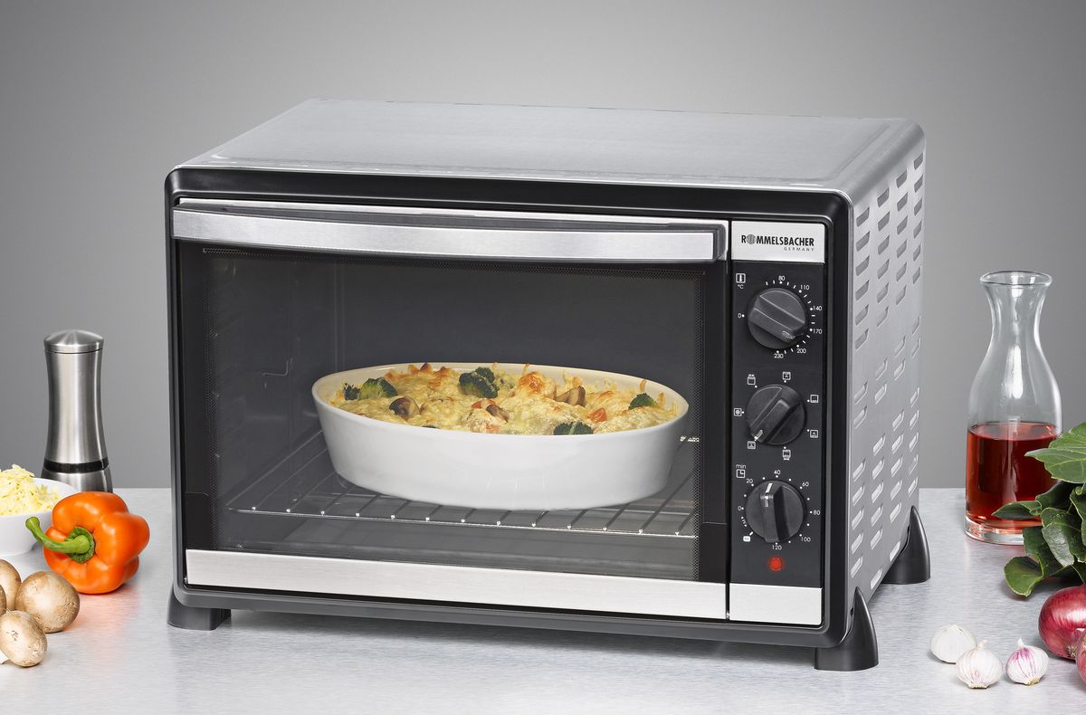 Forno posteriore e griglia BG 1805 - Back & Grill Ofen, Edelstahl, 1800W
