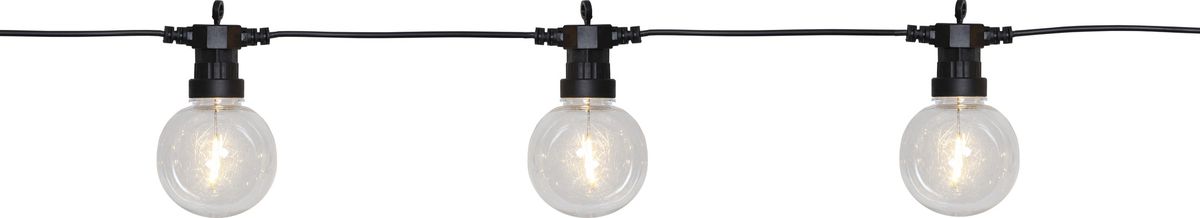 Lichterkette Big Circus Filament - IP44, Warmweiss, 10 LED's, 450cm