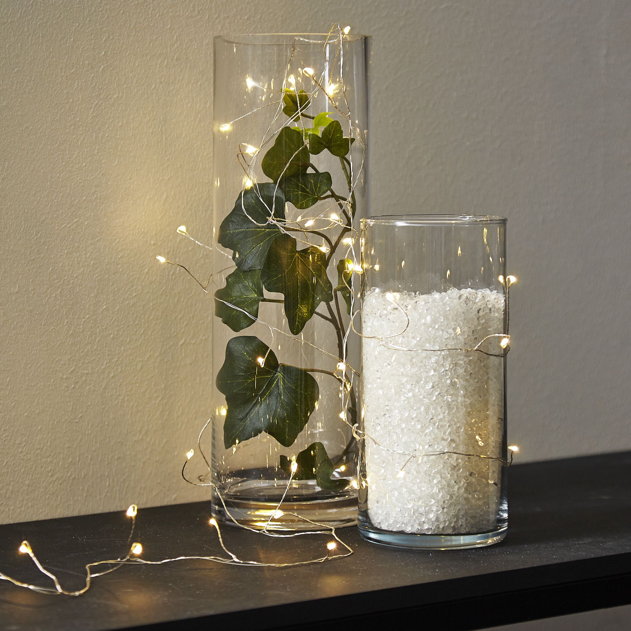 Dew Drop Lichterkette - IP20, Tageslicht, 100 LED