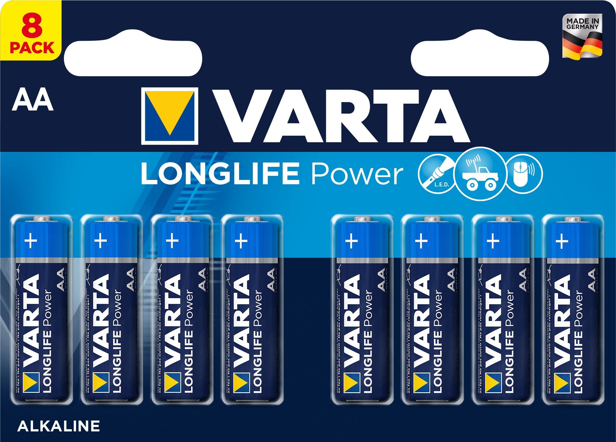 High Energy Batterie AA - 8er Blister