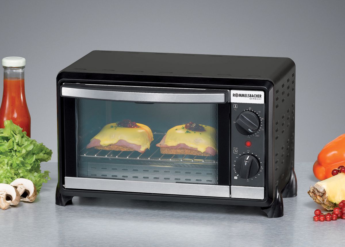 Kleinbackofen Speedy BG 950 - Kleinbackofen Speedy, Schwarz, 950W