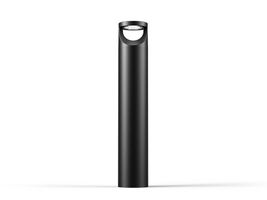 LED Pollerleuchte AURORA (900mm) - 14W, 1090lm, 3000K, IP66, CRI 80, 140°, schwarz, nicht dimmbar, D=165mm, H=900mm