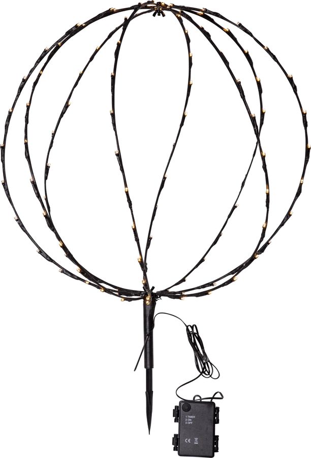 Outdoor Decoration Sphere - IP44, Warmweiss, 104 LED's