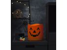 LED Pillar Kerze Halloween - Indoor, Orange, 15cm Höhe, keine Timerfunktion