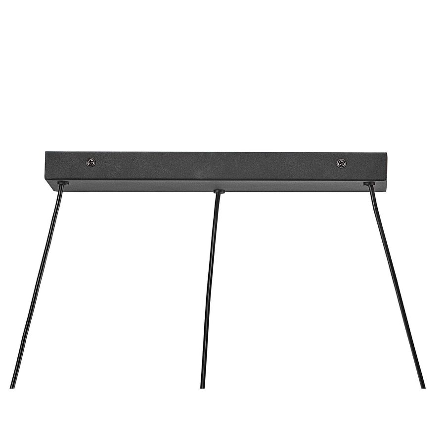 Josefine, 7-Pendelleuchte, Schwarz - E27, max. 60W, IP20
