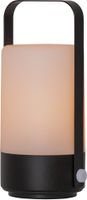 LED Laterne Flame - Outdoor, Schwarz, 19cm Höhe