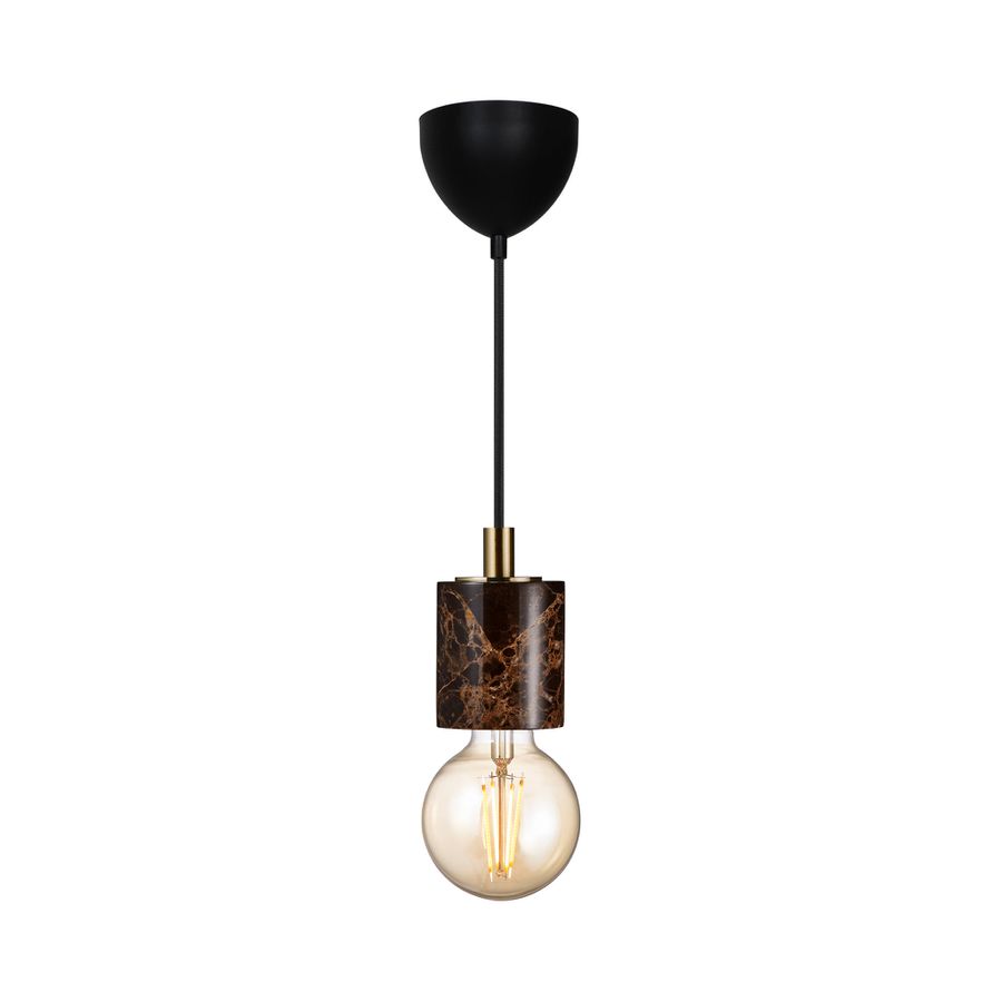 Siv, Pendelleuchte, Marble Braun - E27, IP20, max.60W