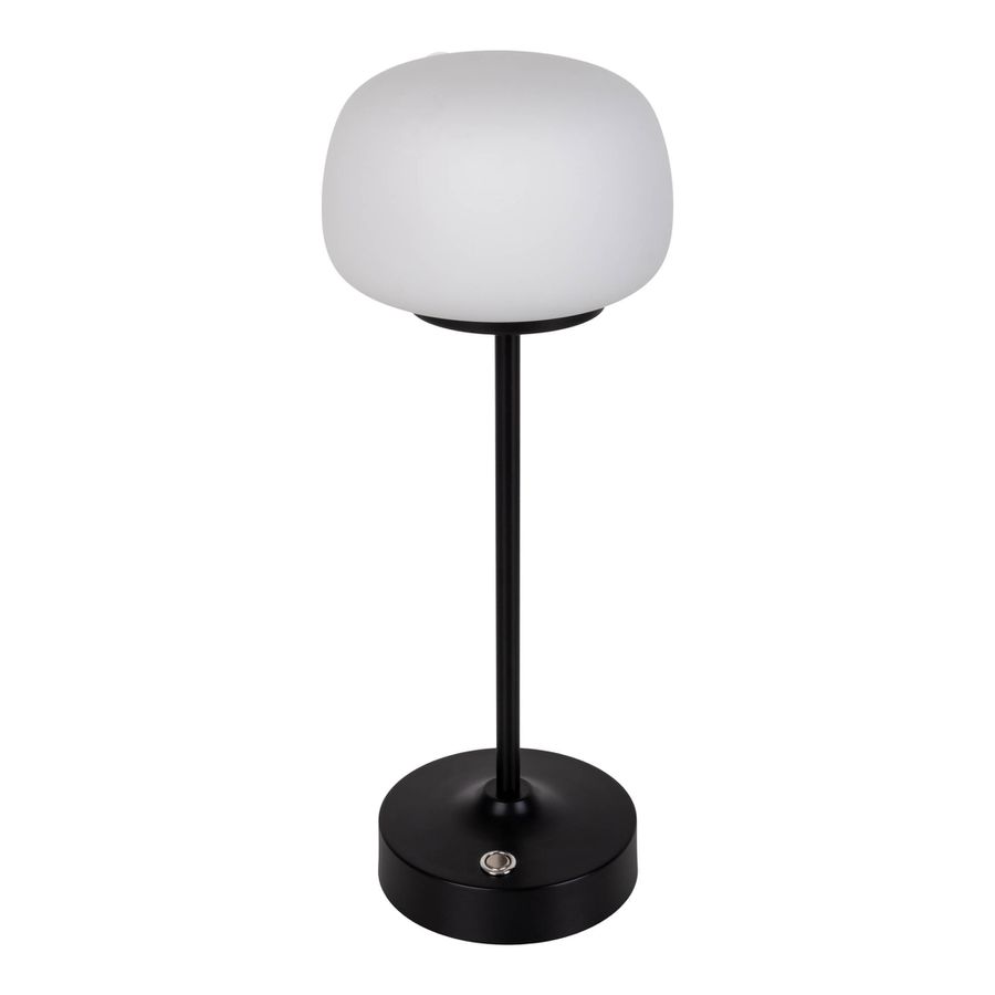 LED Akku- Tischleuchte PINA  schwarz - LED-Modul, 6W, IP20