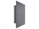 Nico Square 22, Wandleuchte , Anthra. - GU10, IP54, max.35W
