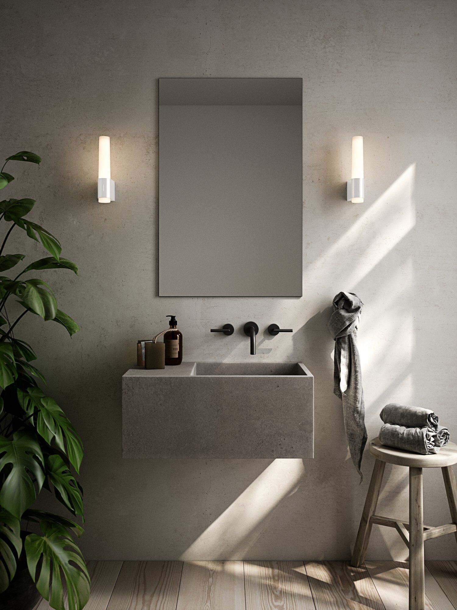 Helva Night, Wandleuchte, Weiss - LED Modul, 6,5W, IP44