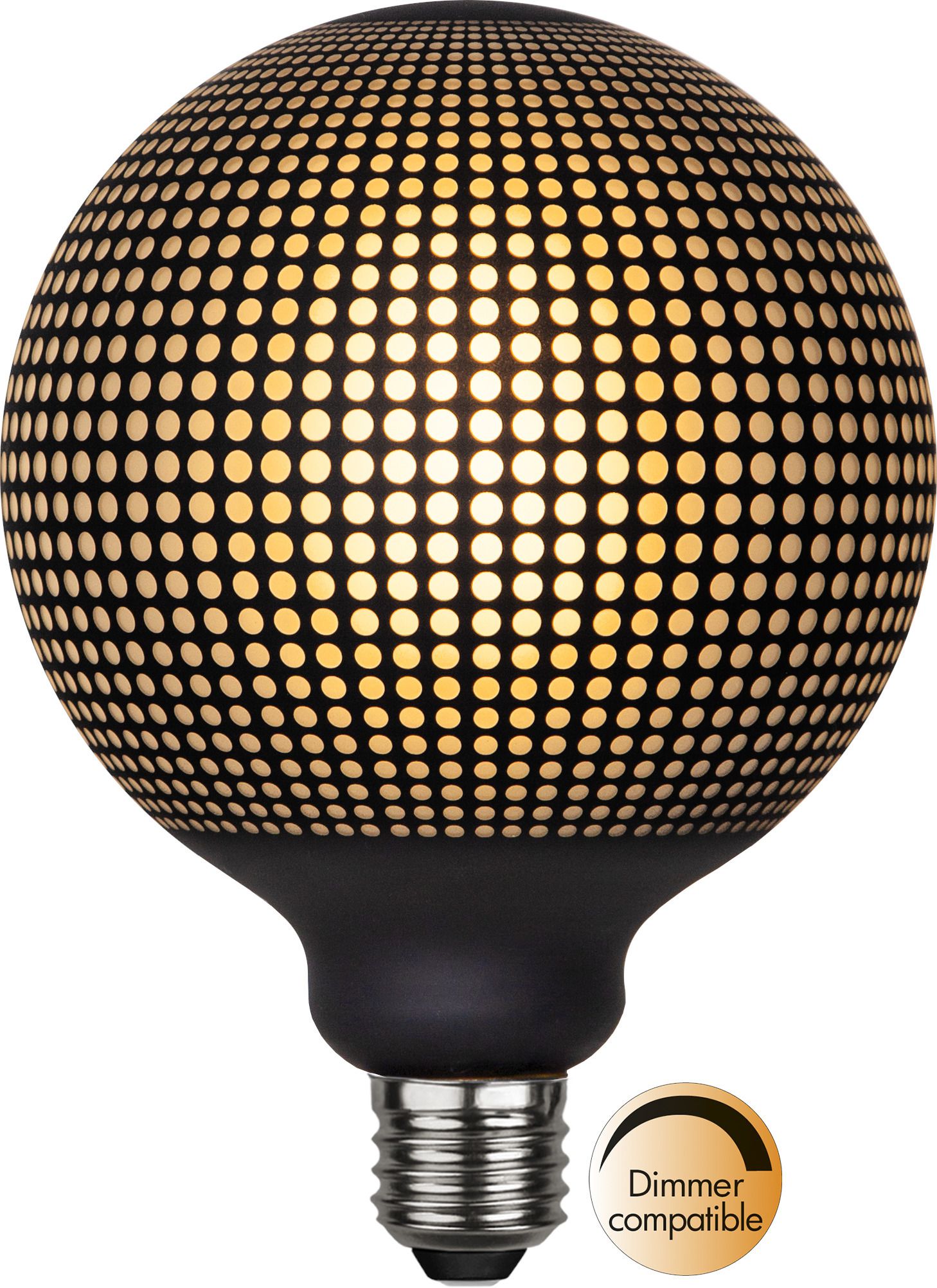 LED Leuchtmittel E27 G125 Graphic - E27, 100Lm, 2700K, 4W, 220-240V AC