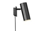 Alanis , Wandleuchte, Schwarz - GU10, IP20, max.LED 5W
