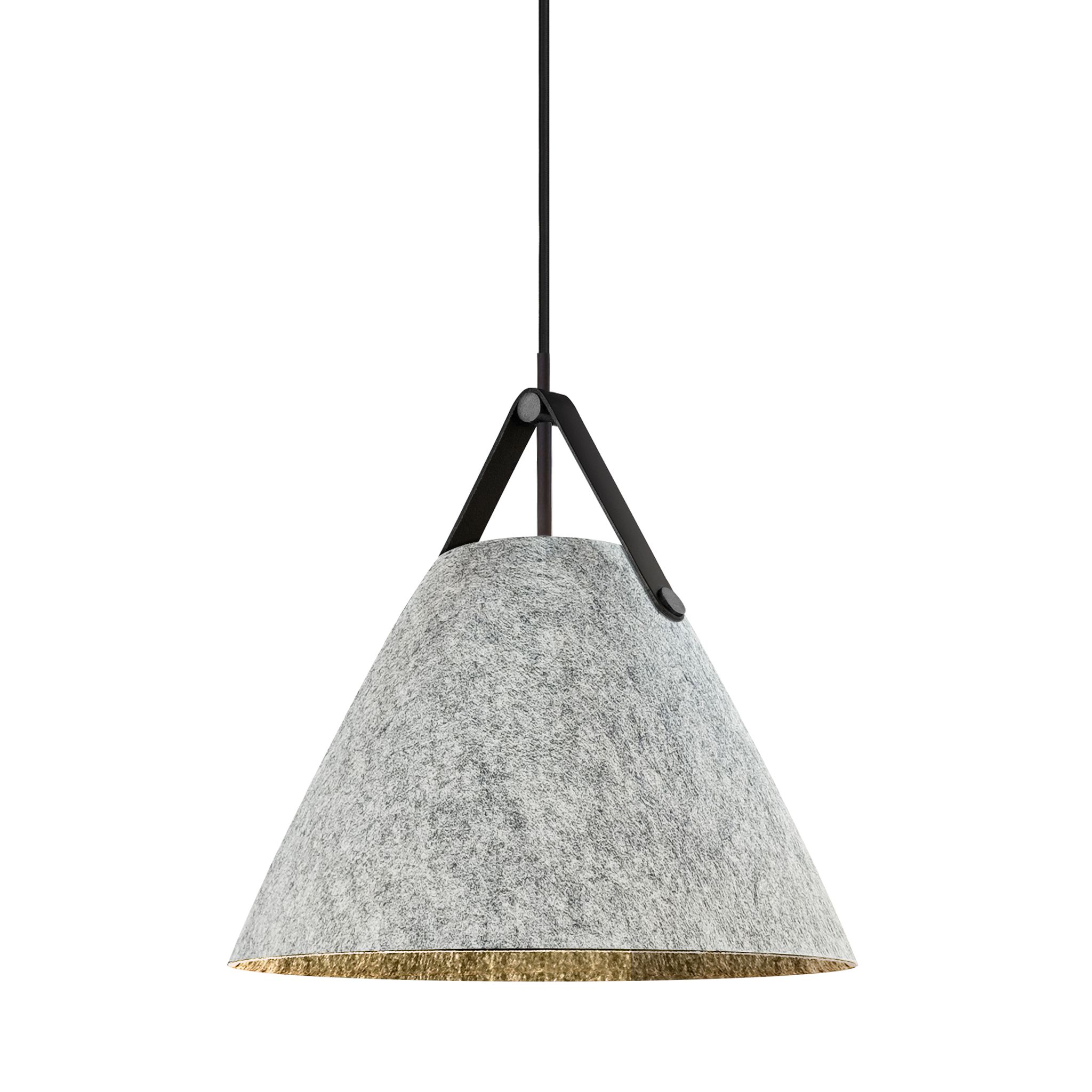 Pendelleuchte Strap 36 Light Grau - 40W, E27, IP20