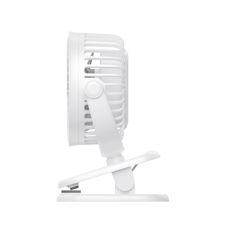METEO Klemmventilator - 2400mAh, inkl. USB-C Kabel, wiederaufladbar