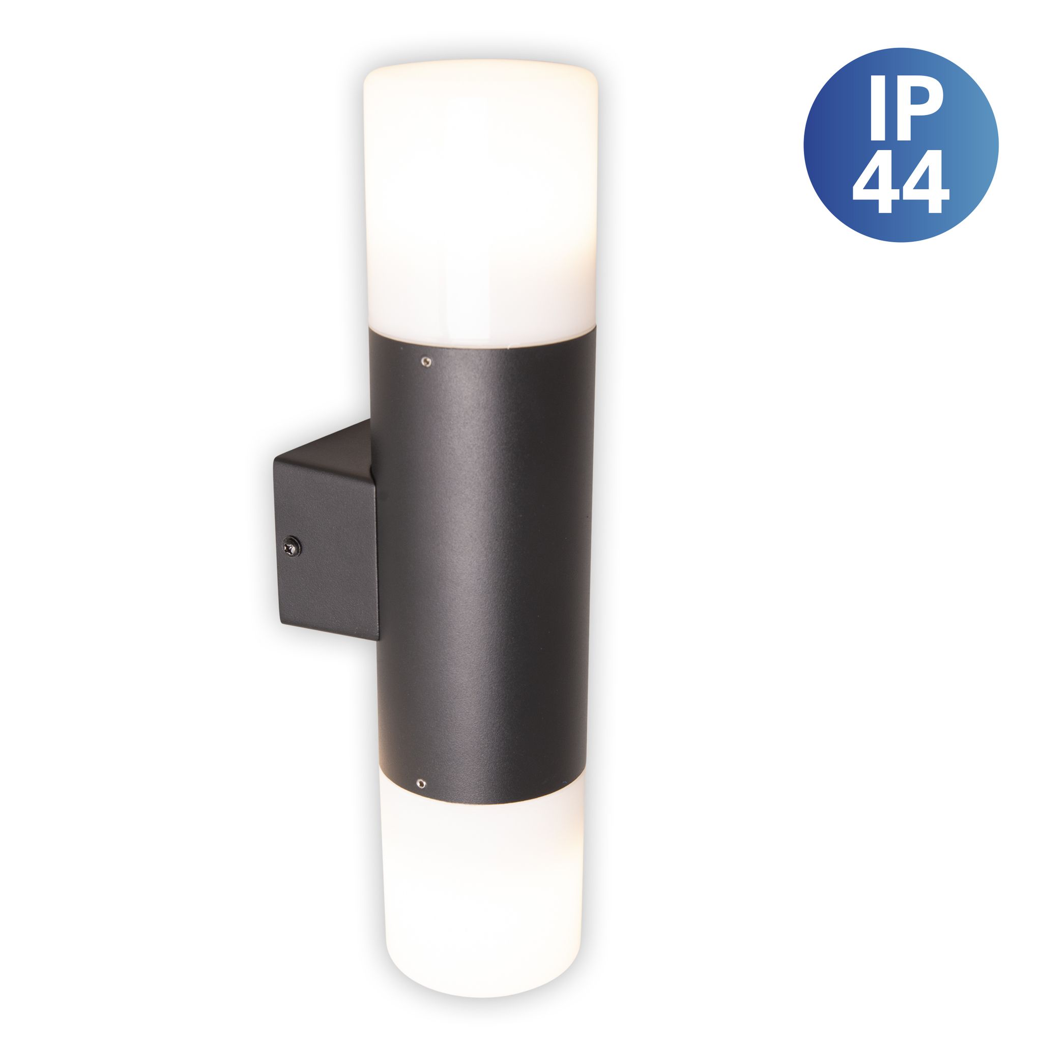 Aussenwandleuchte Torcia h: 32cm schwarz - IP44, 30W