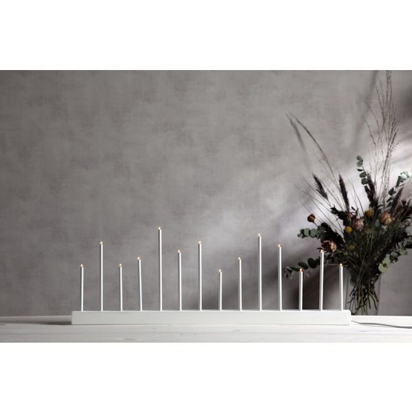 Kerzenständer Echo - IP20, Neutralweiss, 14 LED's